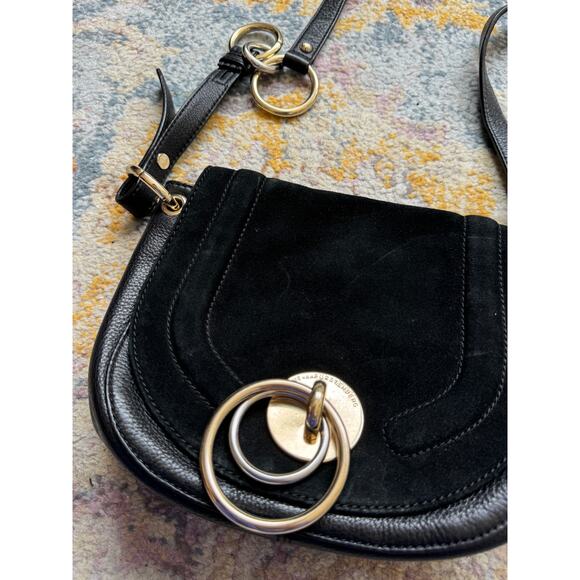 Diane Von Furstenberg Love Power Saddle Bag - Picture 3 of 7